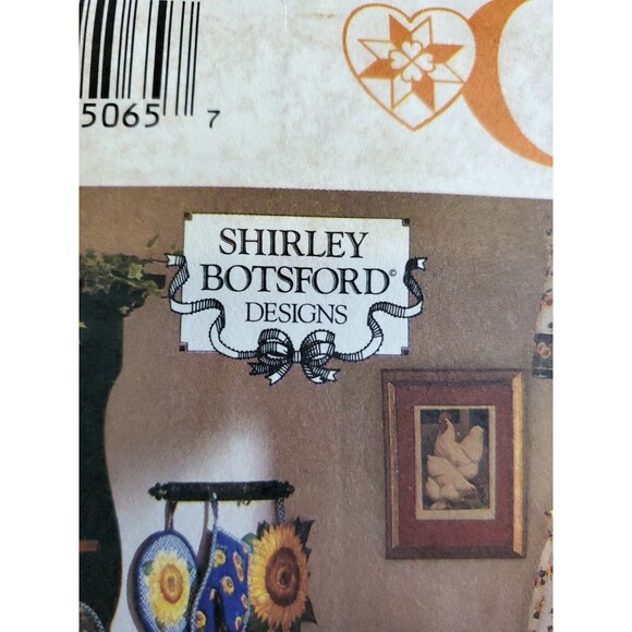 Simplicity Sewing Pattern 8880 Crafts Kitchen Accessories Shirley Botsford UNCUT - Picture 9 of 9